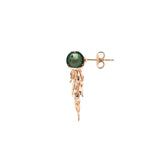 Jellyfish Tahitian Pearl Stud