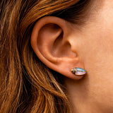 Mini Scarab Opal Stud