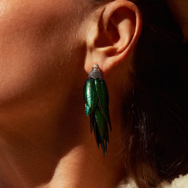 Scarab Bunch Earring