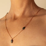 Scarab Trio Necklace