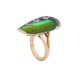 Scarab Pop Art Ring Rings Bibi van der Velden