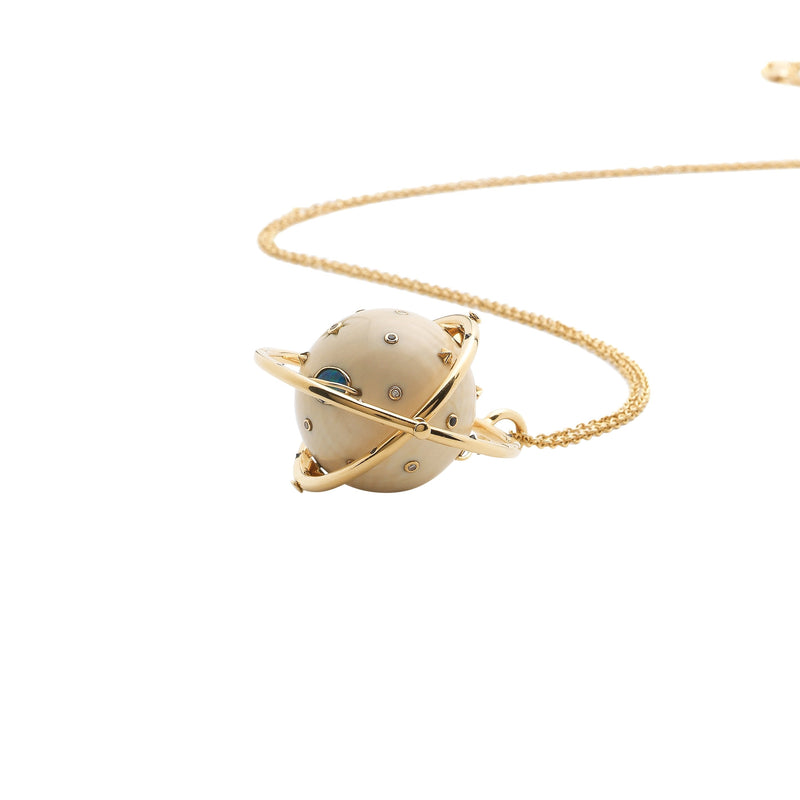 Bibi van der Velden Mammoth Rhino Gold Necklace – Bibi van der