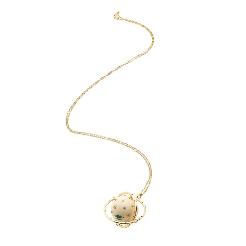 Bibi van der Velden Mammoth Rhino Gold Necklace – Bibi van der